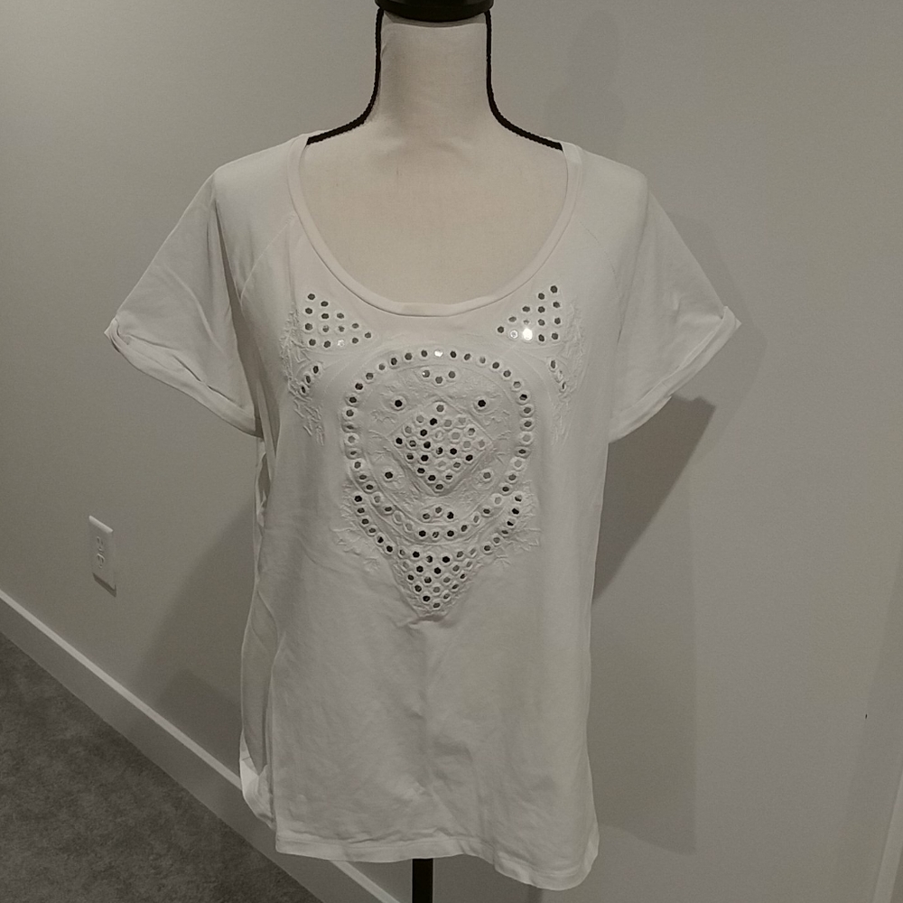 Chico's Embellished Top
